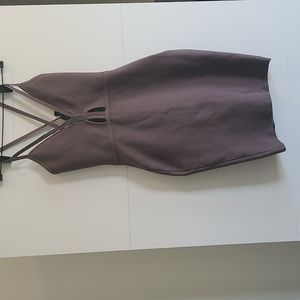 Grey Bandage bodycon Mini Dress